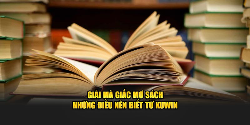 Giải mã giấc mơ sách